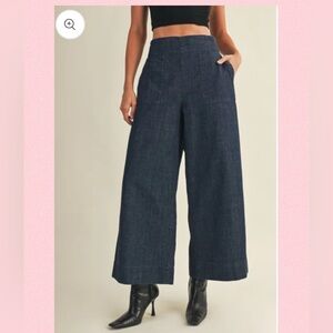 💖Mustard Seed Wide-Leg Denim Pants💖